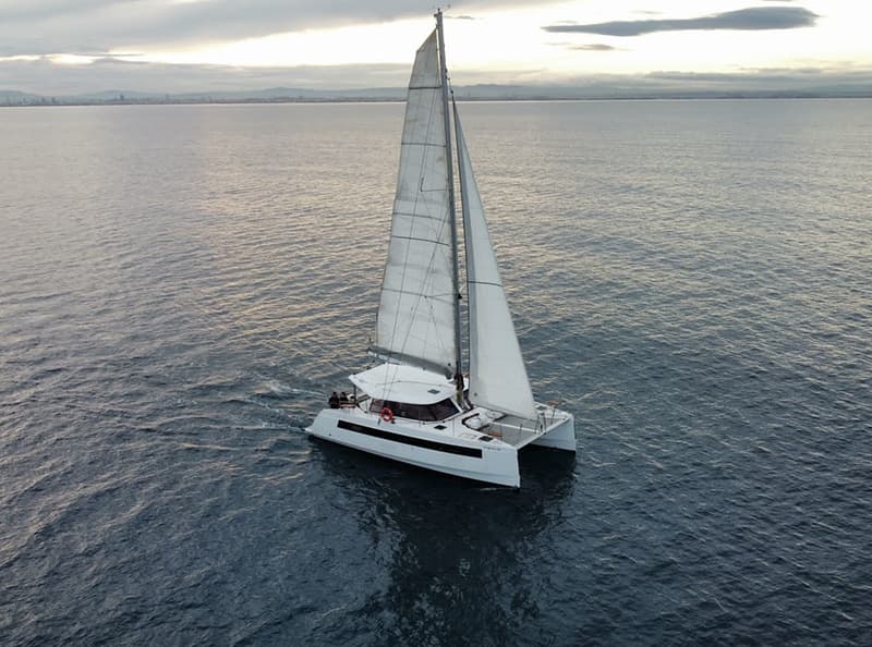 Private Catamaran Sailing in Barcelona with Sailing Tours Barcelona SL