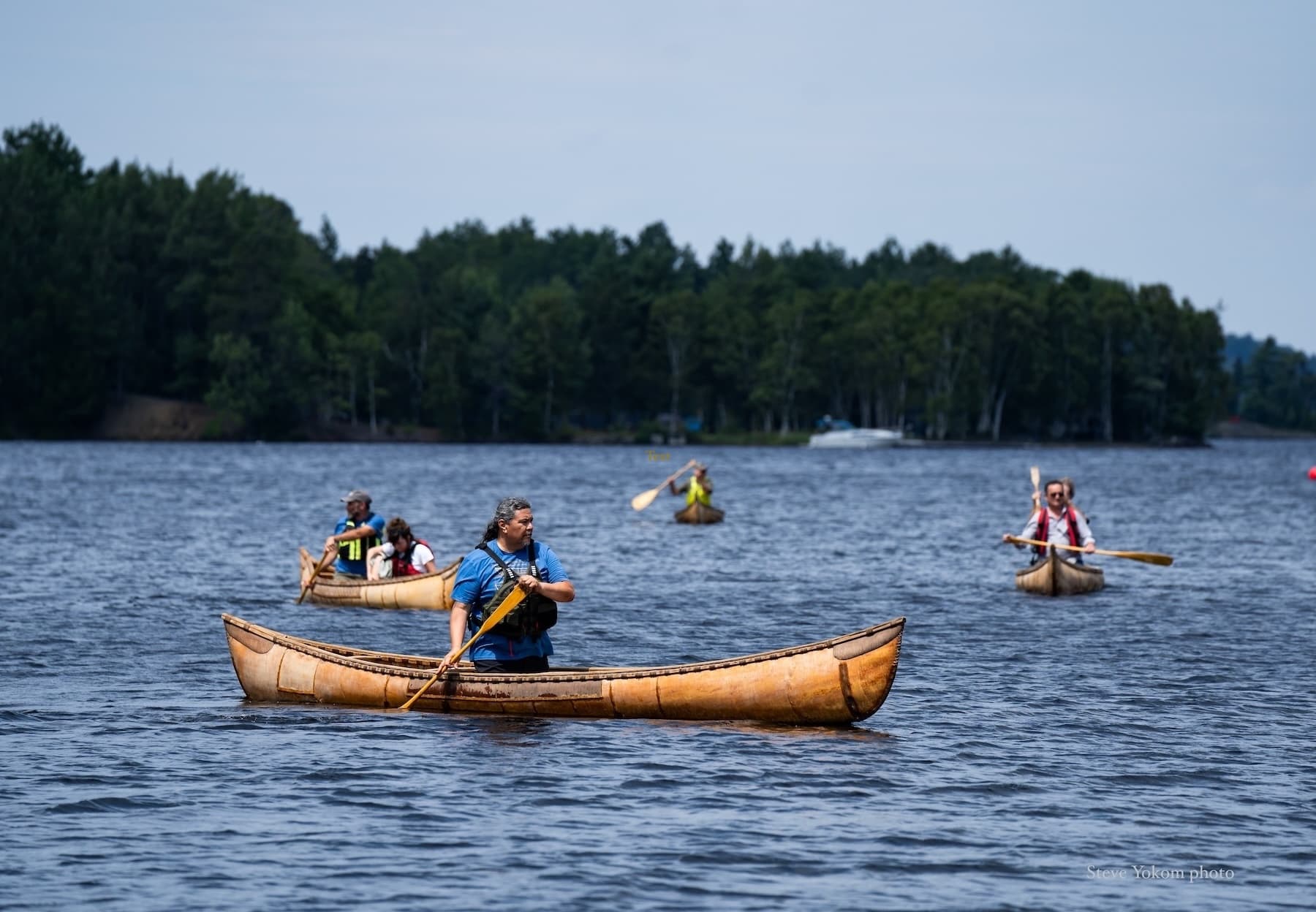 Thoreau Wabanaki Cruise on Moosehead Lake: Penobscot Stories and Birch Bark Canoe Demonstration