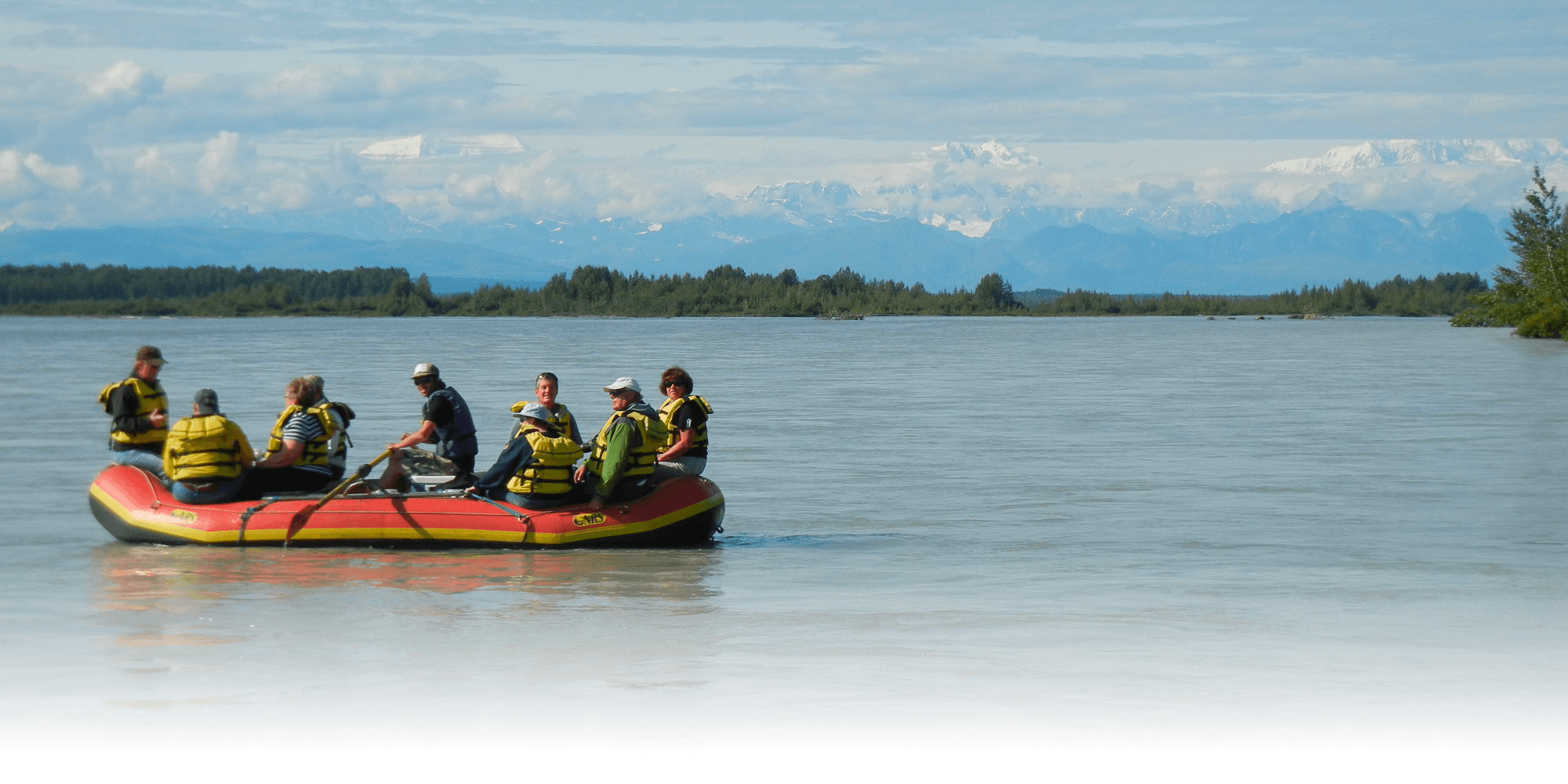 Talkeetna River Float with Denali View Raft Adventures