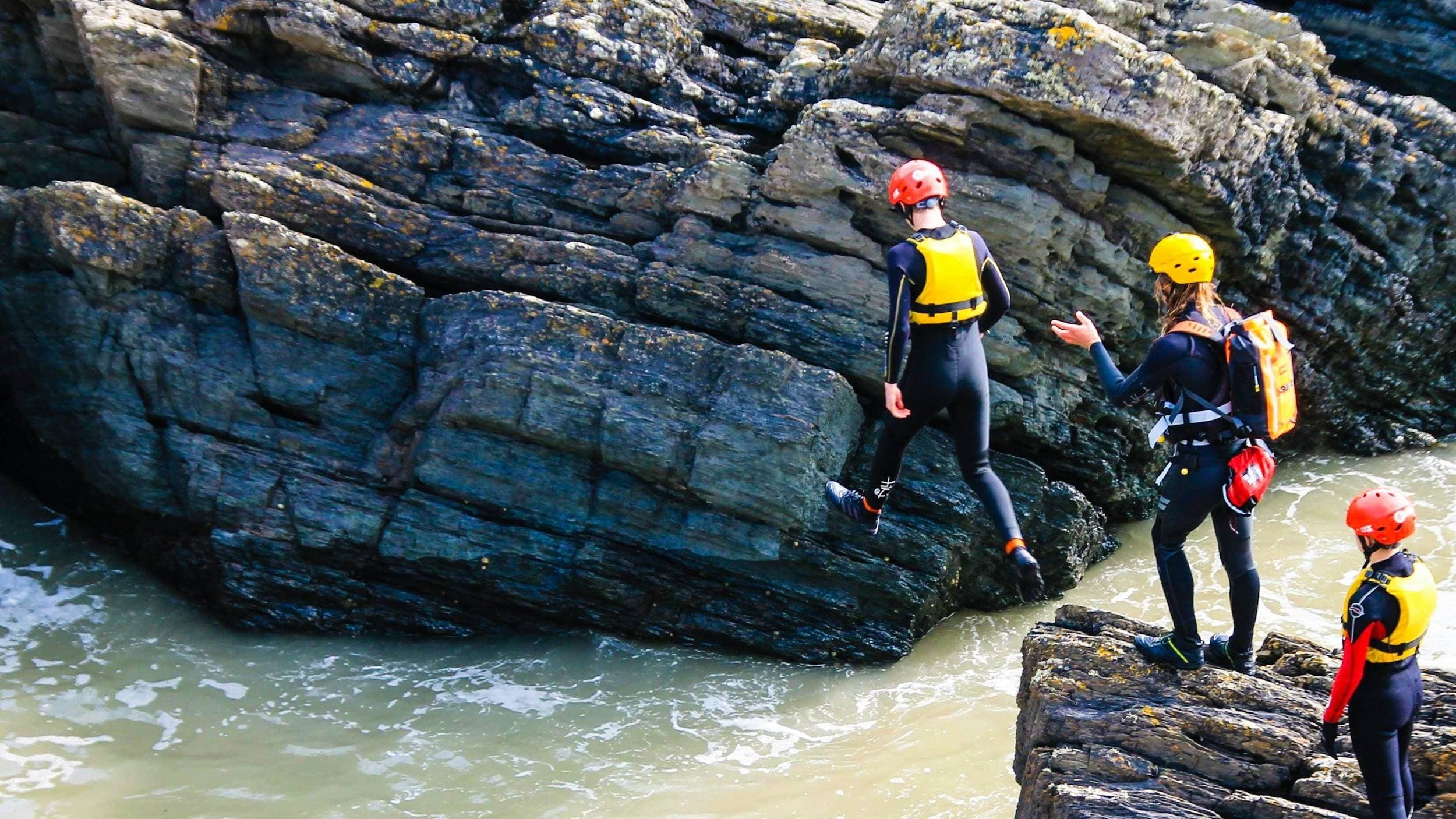 Coasteering Adventures in Jersey with Le Port Surf & Adventure