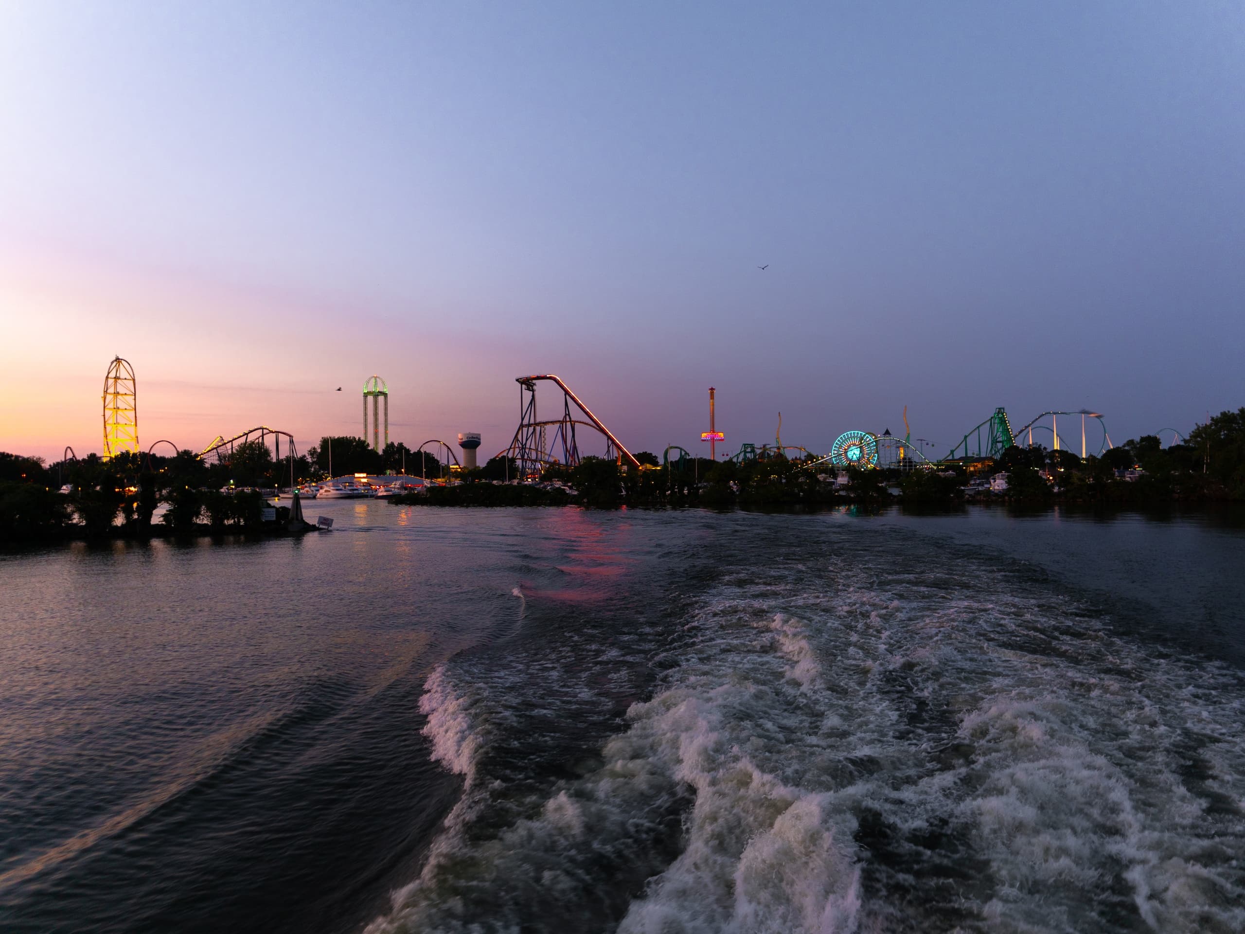 Water Activities: Sandusky to Cedar Point Ferry Adventure