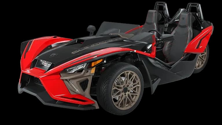 Open-top Polaris Slingshot for Scottsdale scenic drive rentals