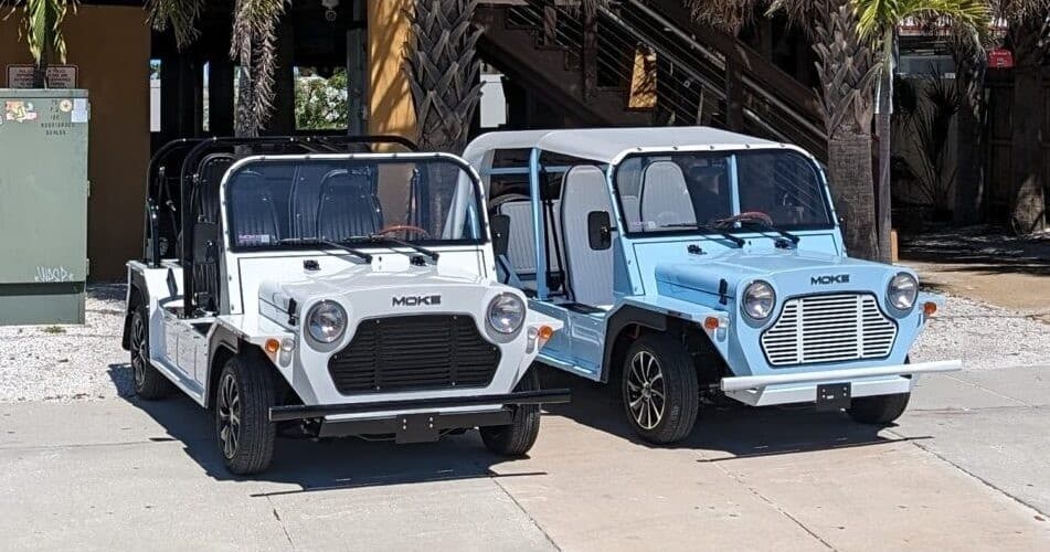 Cruise Clearwater in Style: Orange Moke Rental Electric Beach Buggies photo 1
