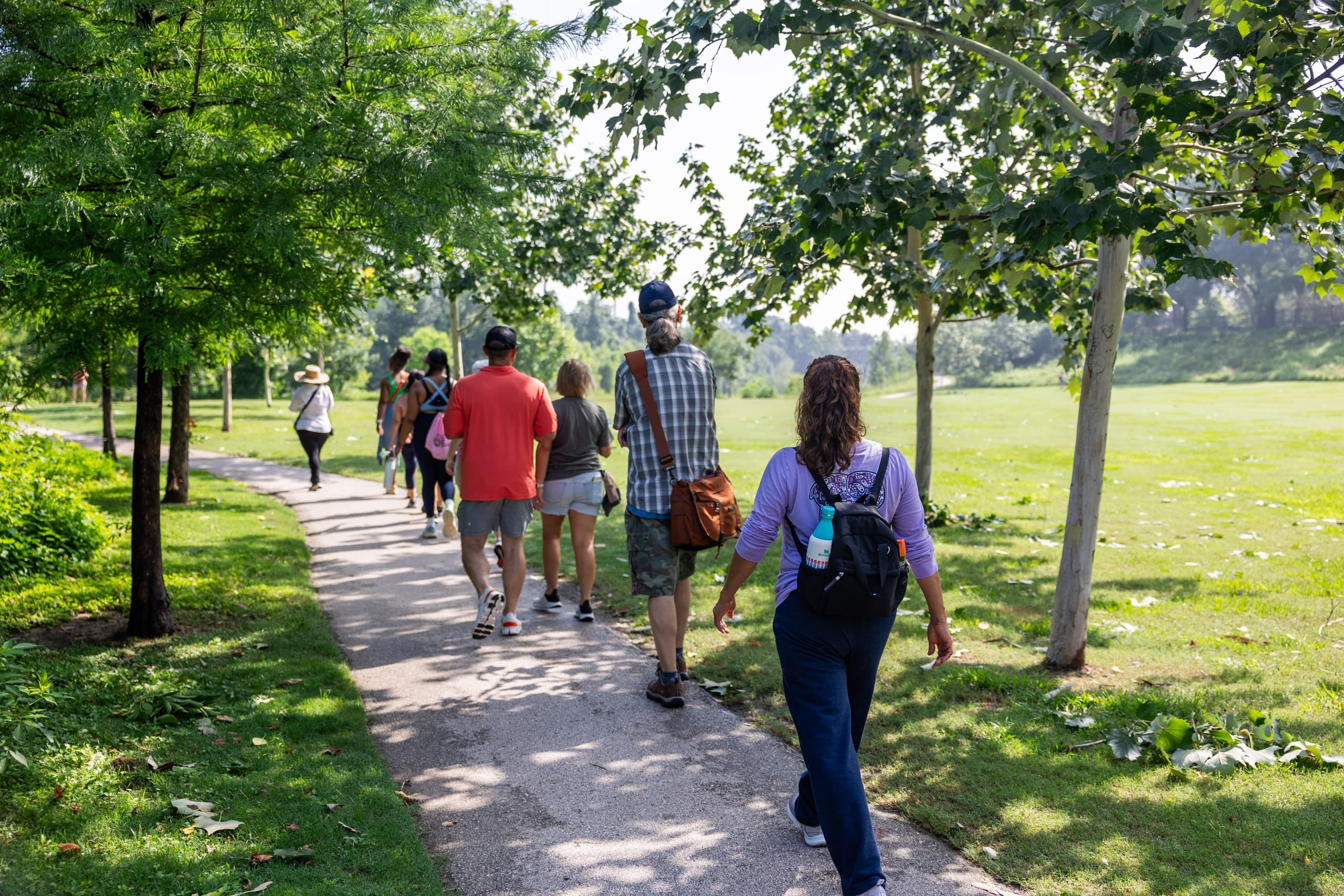 Urban Nature & Wellness Walk with Buffalo Bayou Partnership