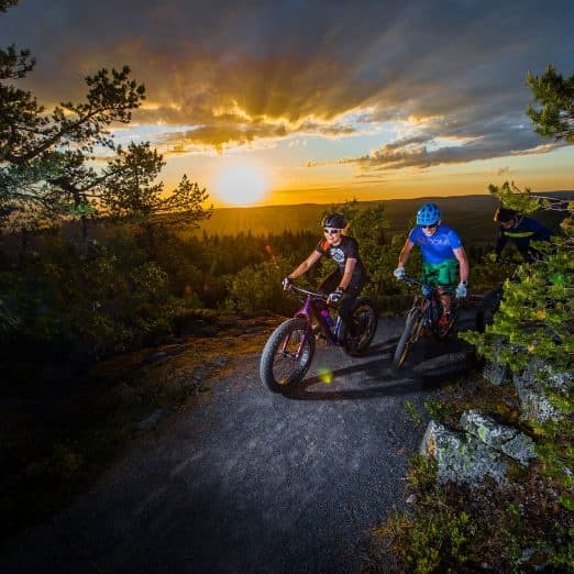 Flow Trails and Gravel Paradise: Four Hours Biking Iso-Syöte in Syöte National Park