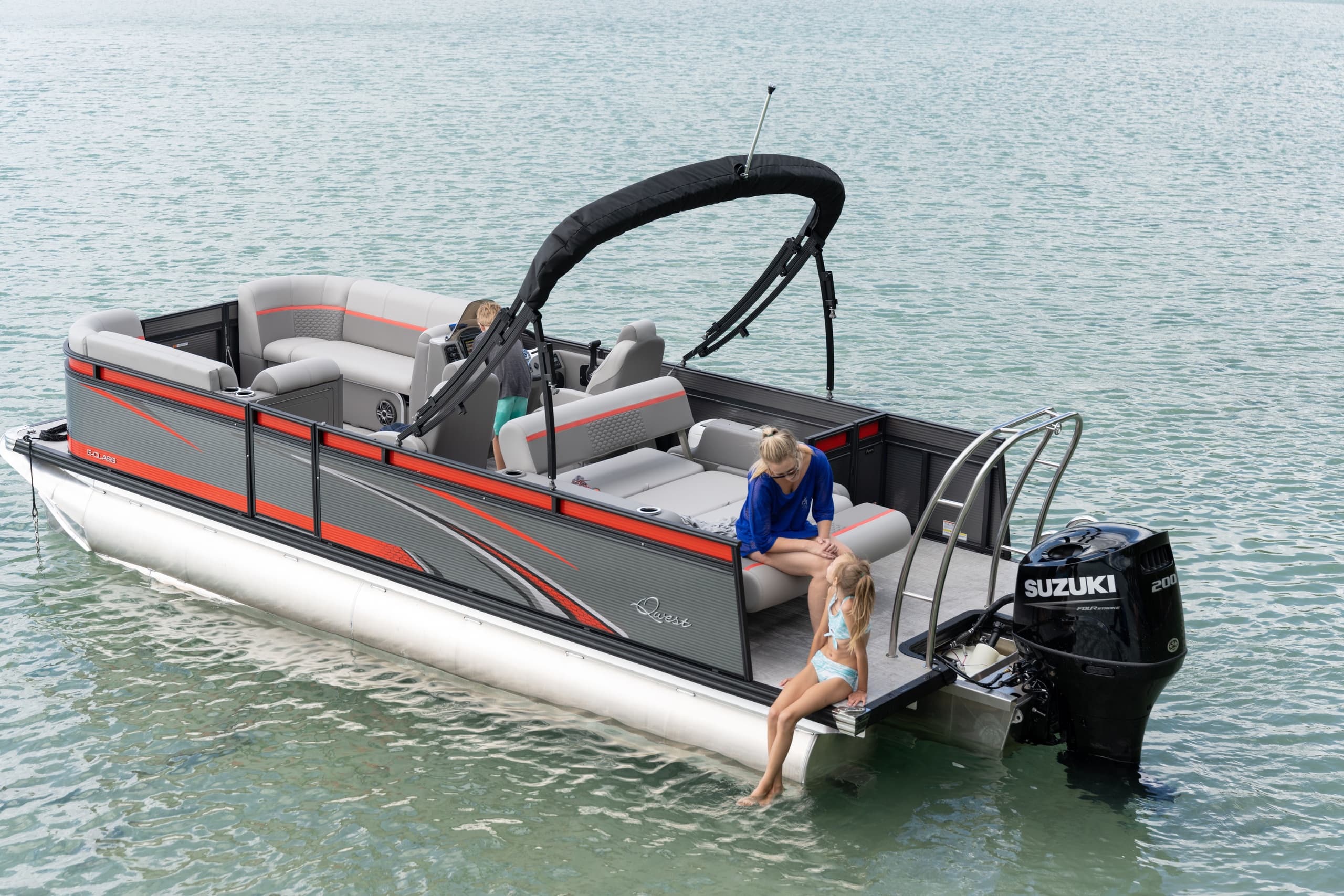 Pontoon Boat Rental on Canandaigua Lake by German Brothers Marina