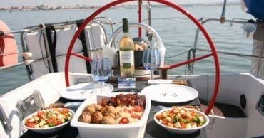 Sail & Dine on Lisbon’s Tagus River: Sunset Cruise with Dinner Experience