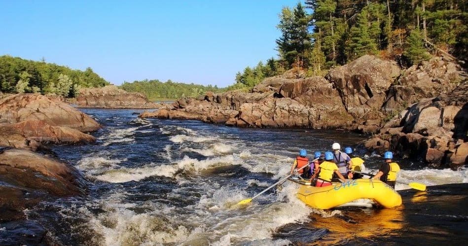 Water-Activities Experience at OWL Rafting on the Ottawa River