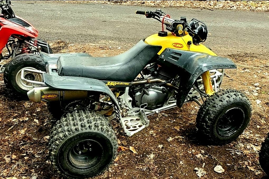 Land Adventures with Yamaha Warrior at Grant Island