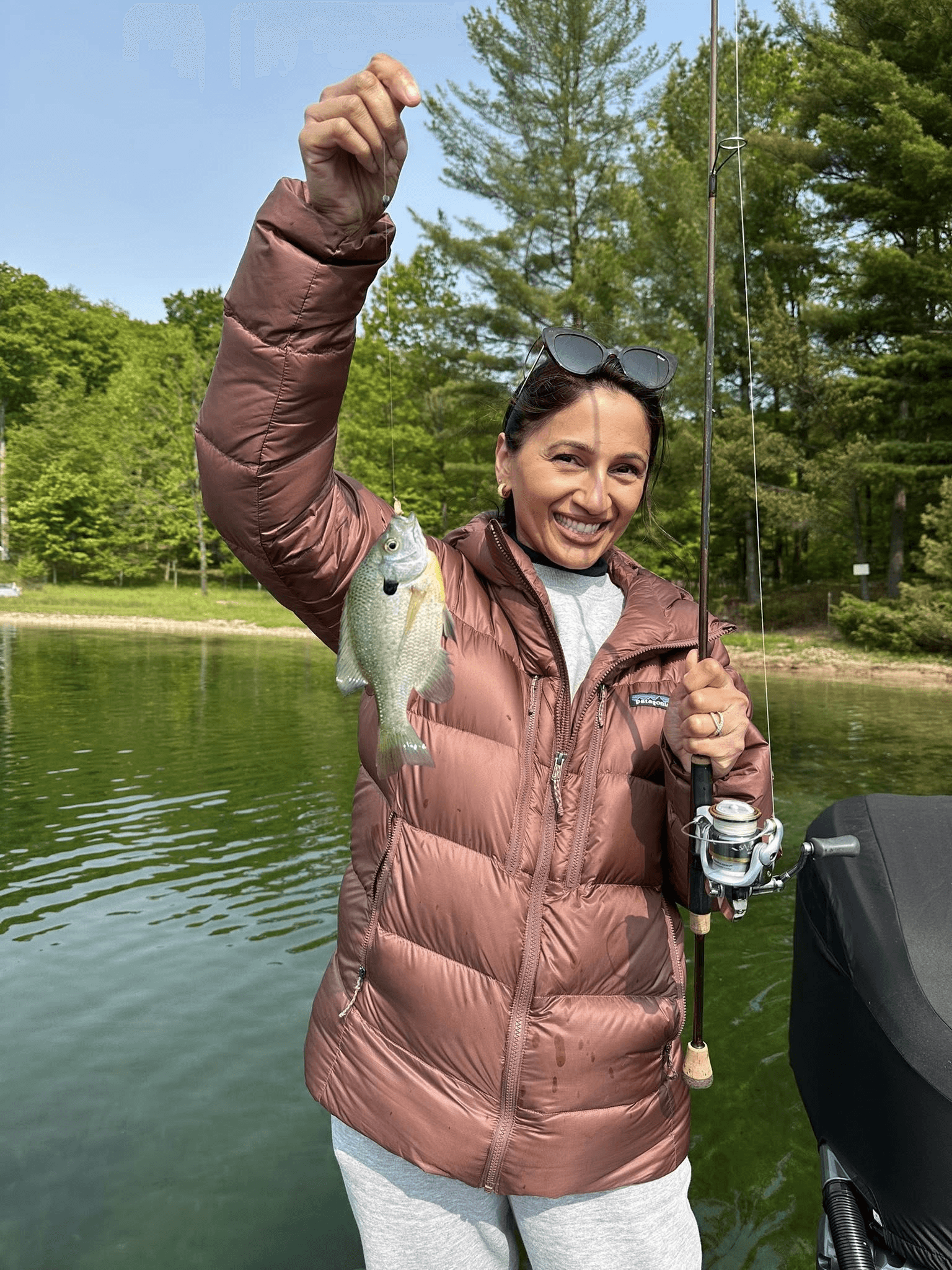 Private Inland Lake Fishing Charters Near Traverse City, MI photo 1