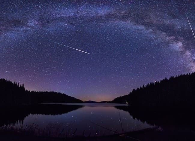 Perseid Meteor Shower Sailing in Rockland, Maine