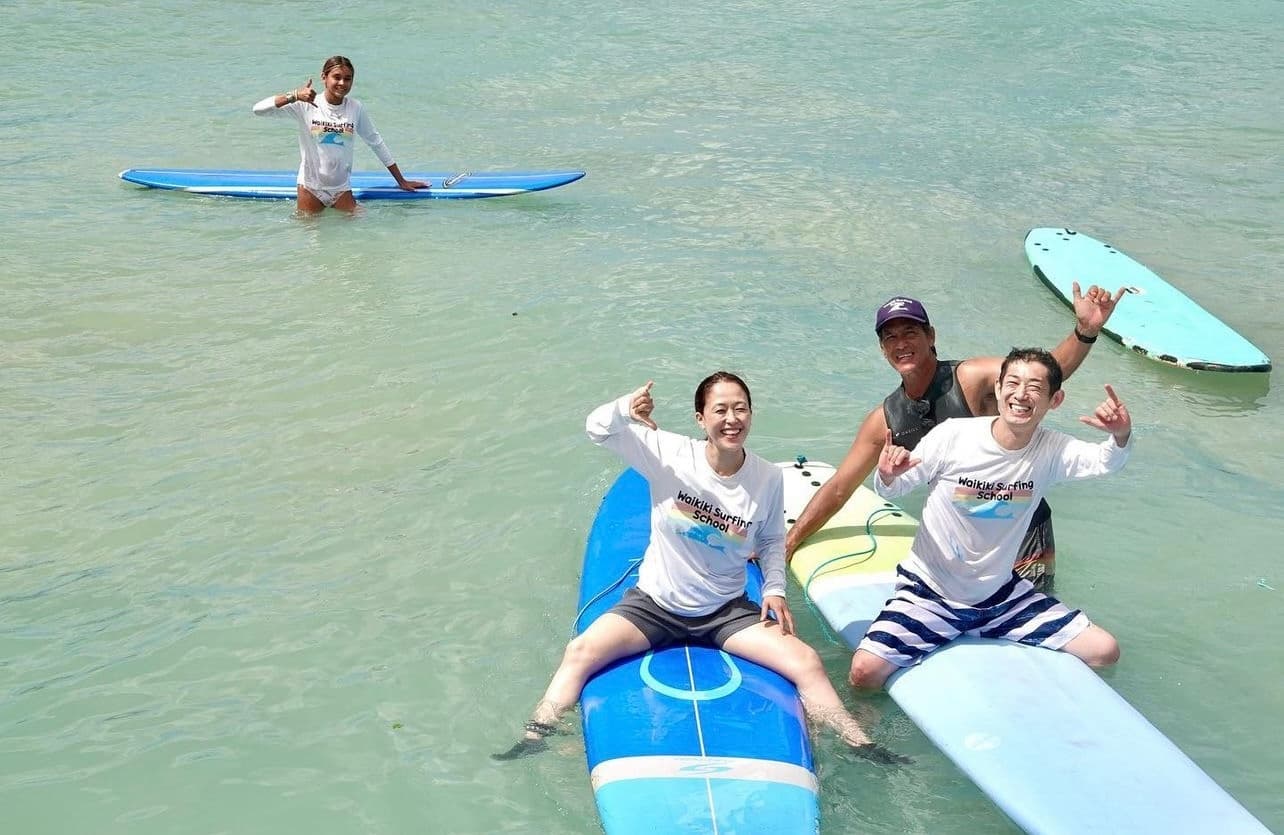Waikiki Surfing School fleet