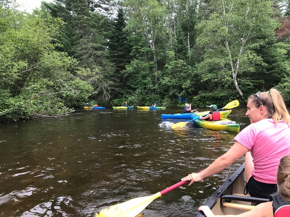 Paddling the Bois Brule: Stones Bridge to Pine Tree Landing 2-Day Canoe Camping Trip