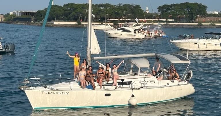 Water Activities & Sail & Swim Playpen Charter on Lake Michigan