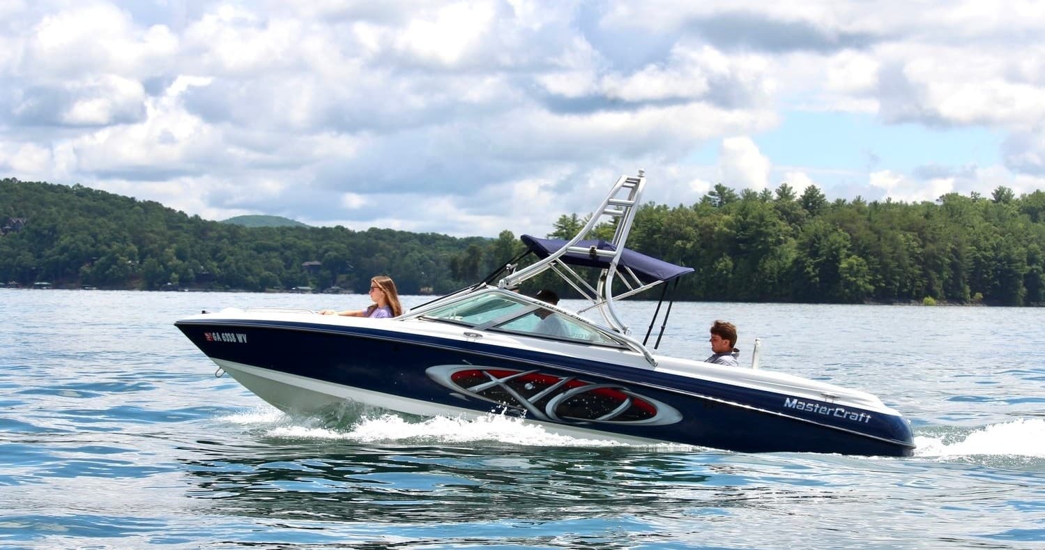 MasterCraft Boat Rentals on Lake Blue Ridge by Blue Ridge Boat Rentals