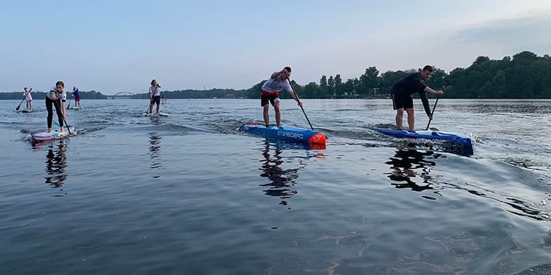 SUP Training in Potsdam with SUP TRIP