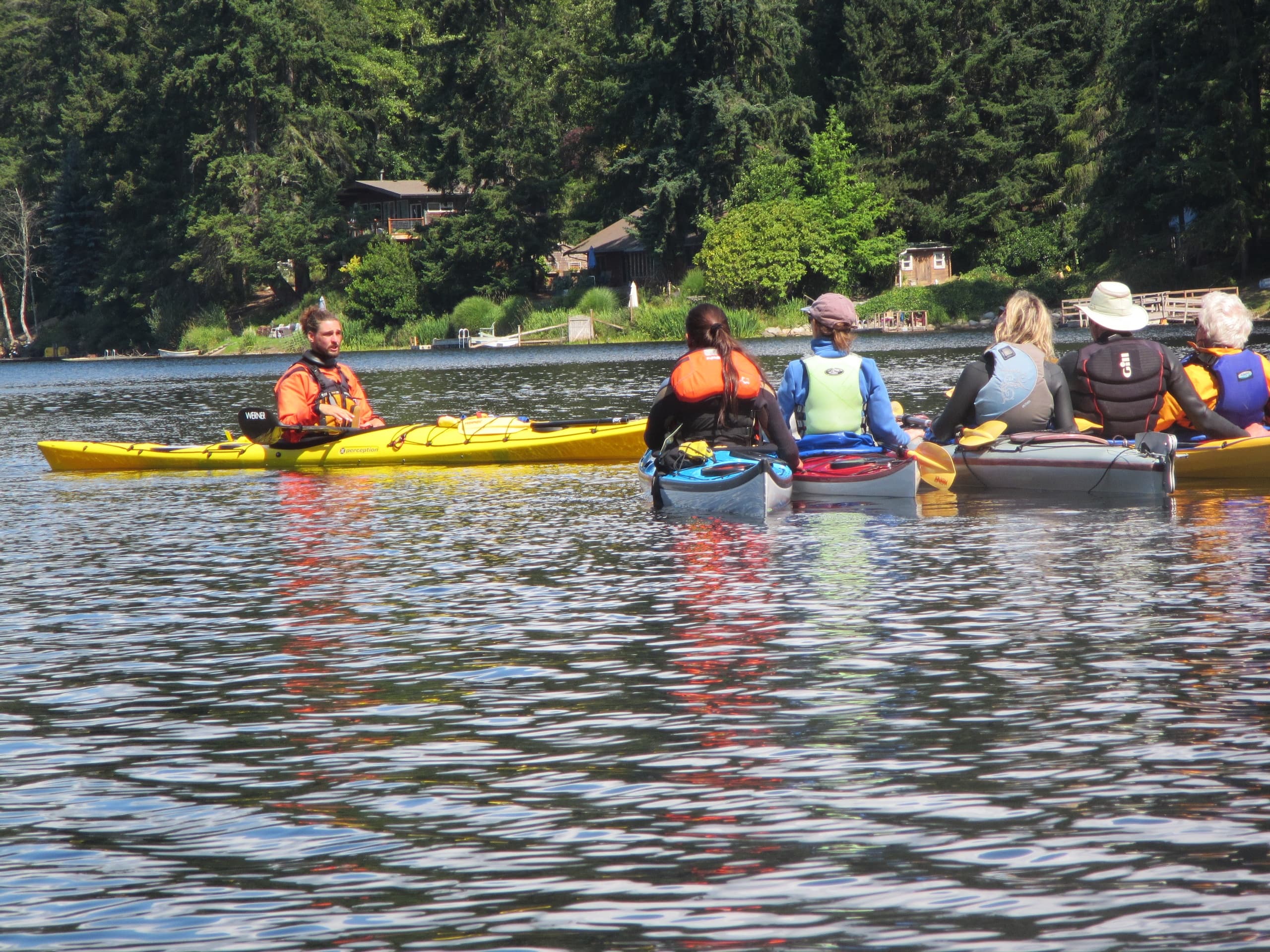 Kayaking Adventure on Whidbey Island with Intro To Kayaking