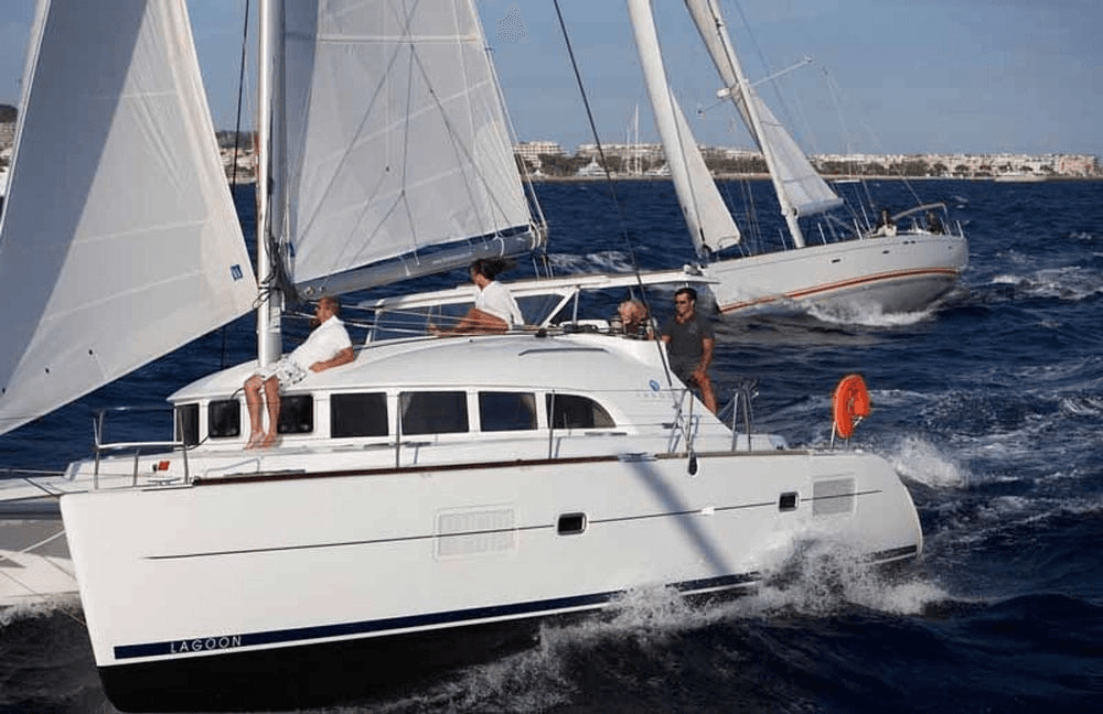 Luxury 38' Lagoon Catamaran Cruise from Marina del Rey