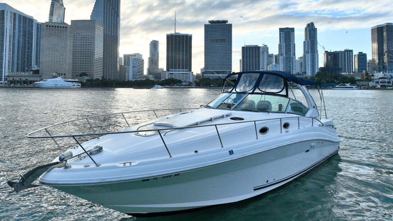 Luxury Mini Yacht Charters in Miami Aboard the Sundancer 37W