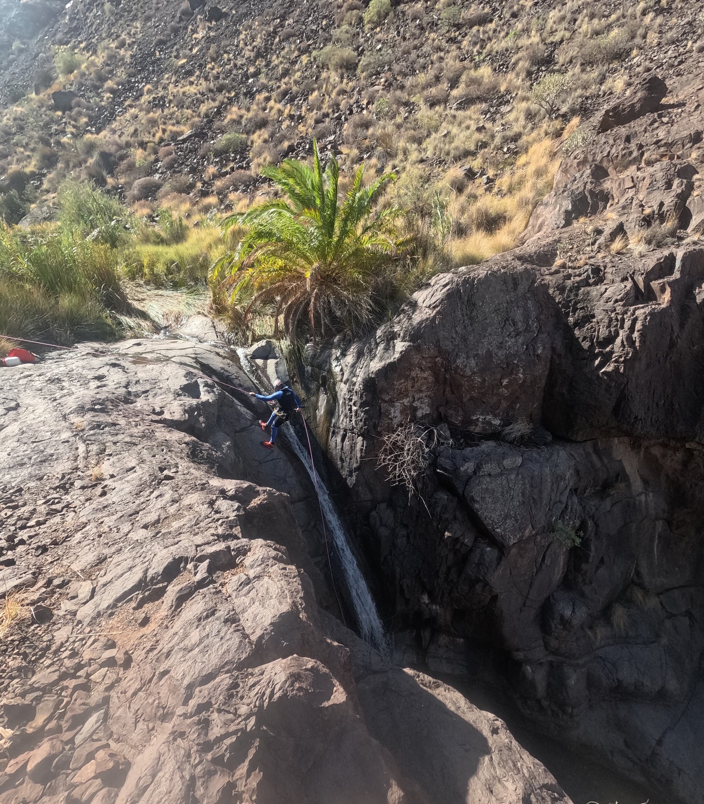 Pino Gordo Canyoning: Slides, Jumps & Rappels in Artenara photo 2