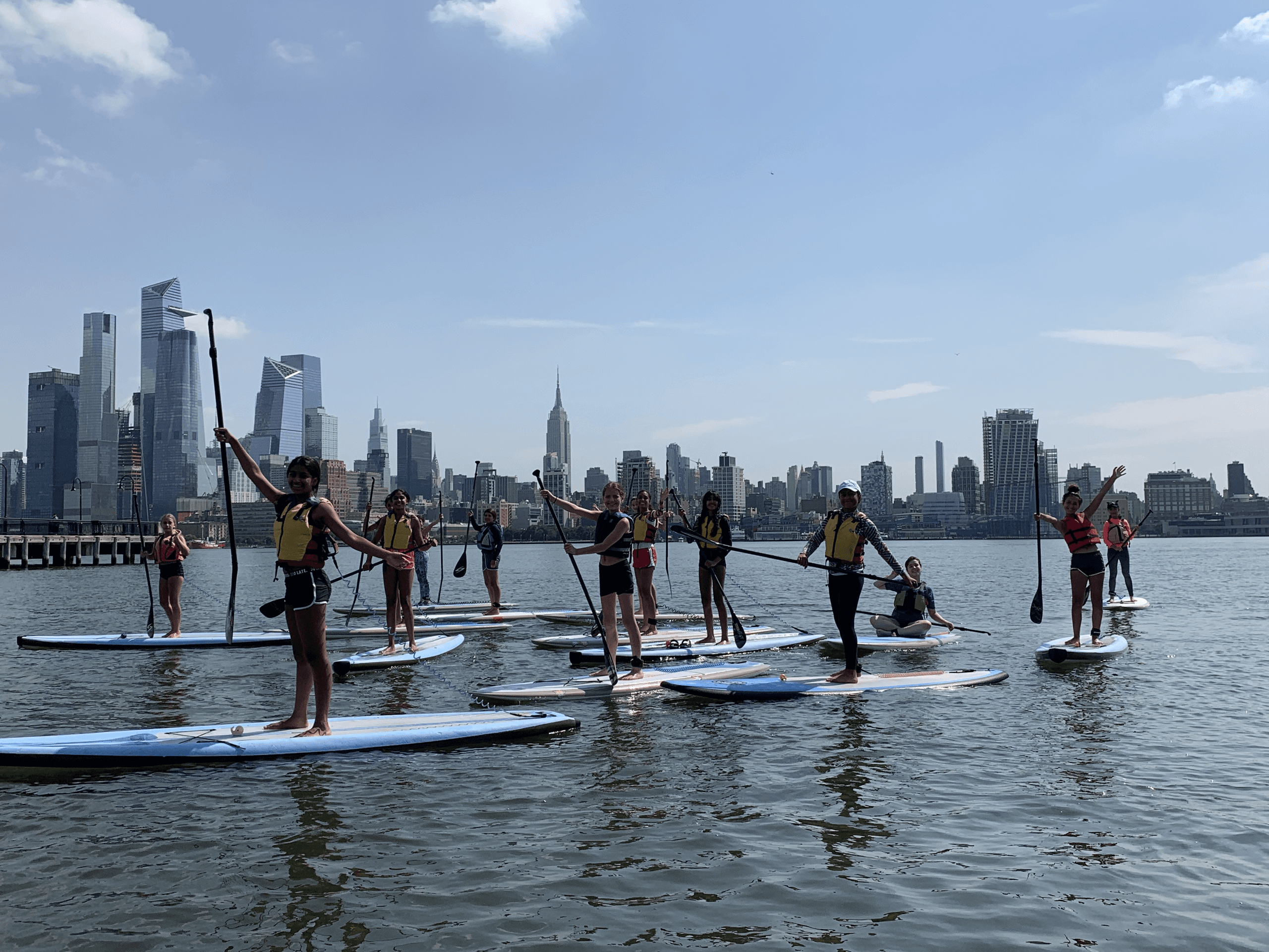 Discover Resilience Adventures: Youth Paddling Programs on the Hudson River in Hoboken