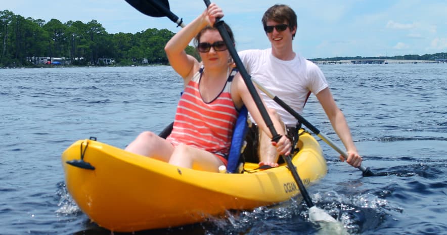 Tandem Kayak Rental with EBB-N-Flow SUP Tours in Bonita Springs