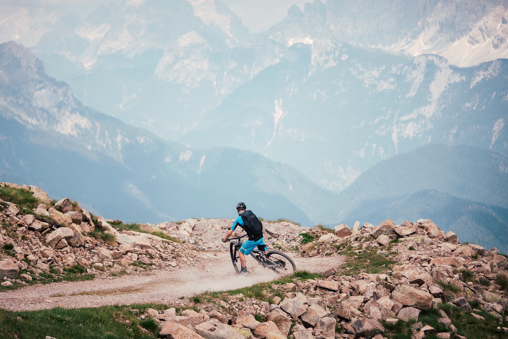 Mountain Biking Adventure with Sport Check Point in Moena