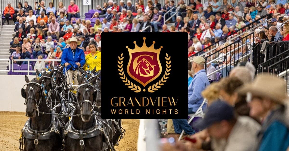 Grandview World Nights: Clydesdales, Percherons & Six-Horse Hitch Action in Ocala