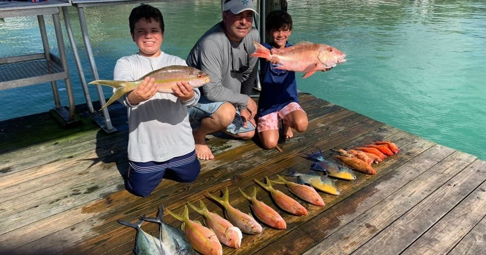 Bottom Fishing Charter in Miami with Conch & Coconut