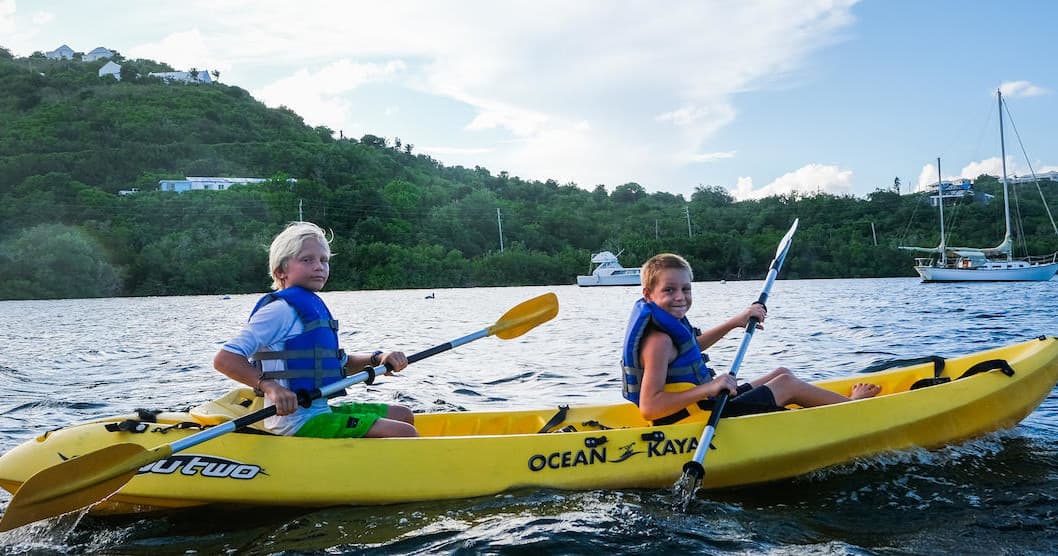 Kayak Rental on St. Croix's Salt River, U.S. Virgin Islands