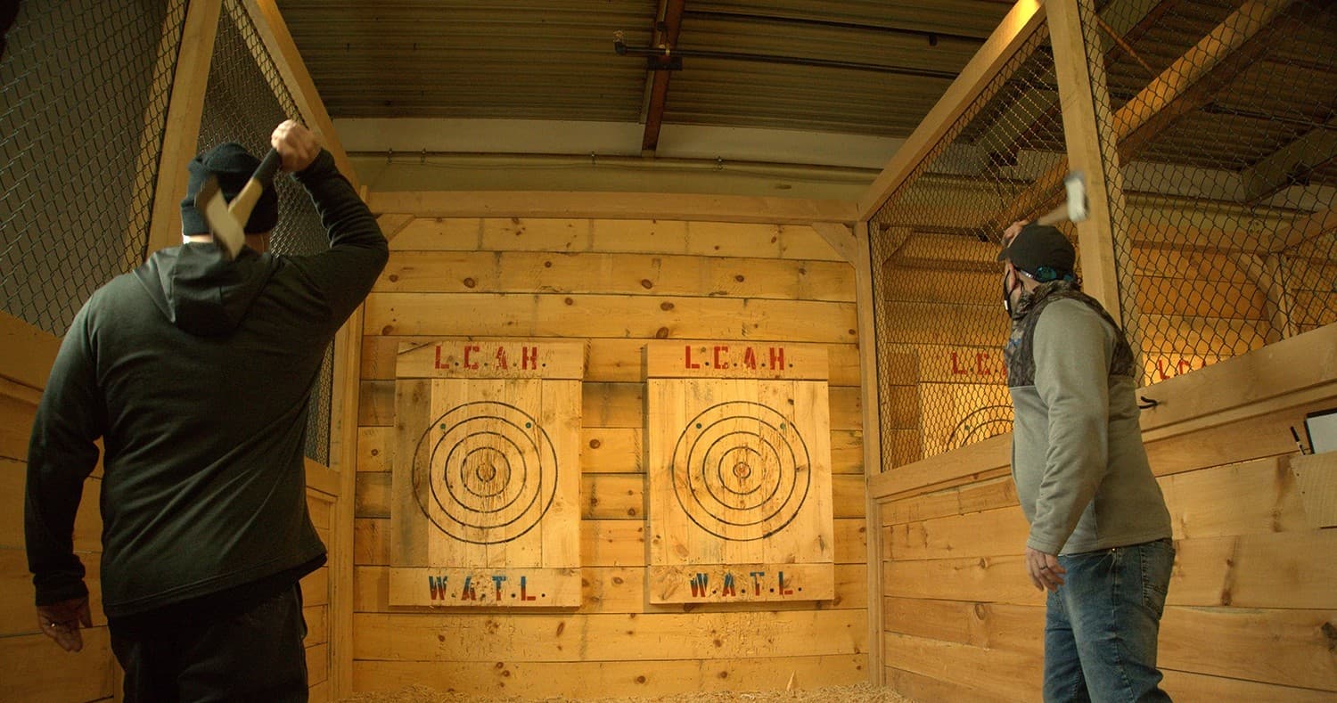 Axe Throwing & Virtual Gaming at Litchfield County Axe House, CT
