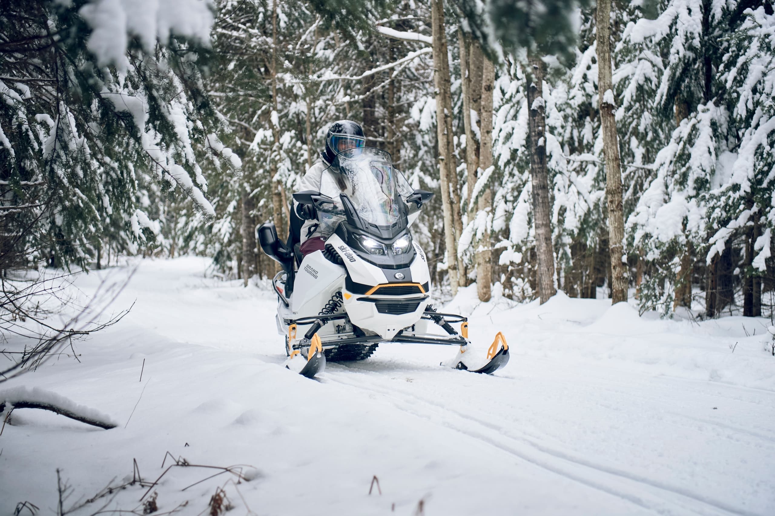 Explore Bridger-Teton National Park on an Electric Snowmobile Adventure