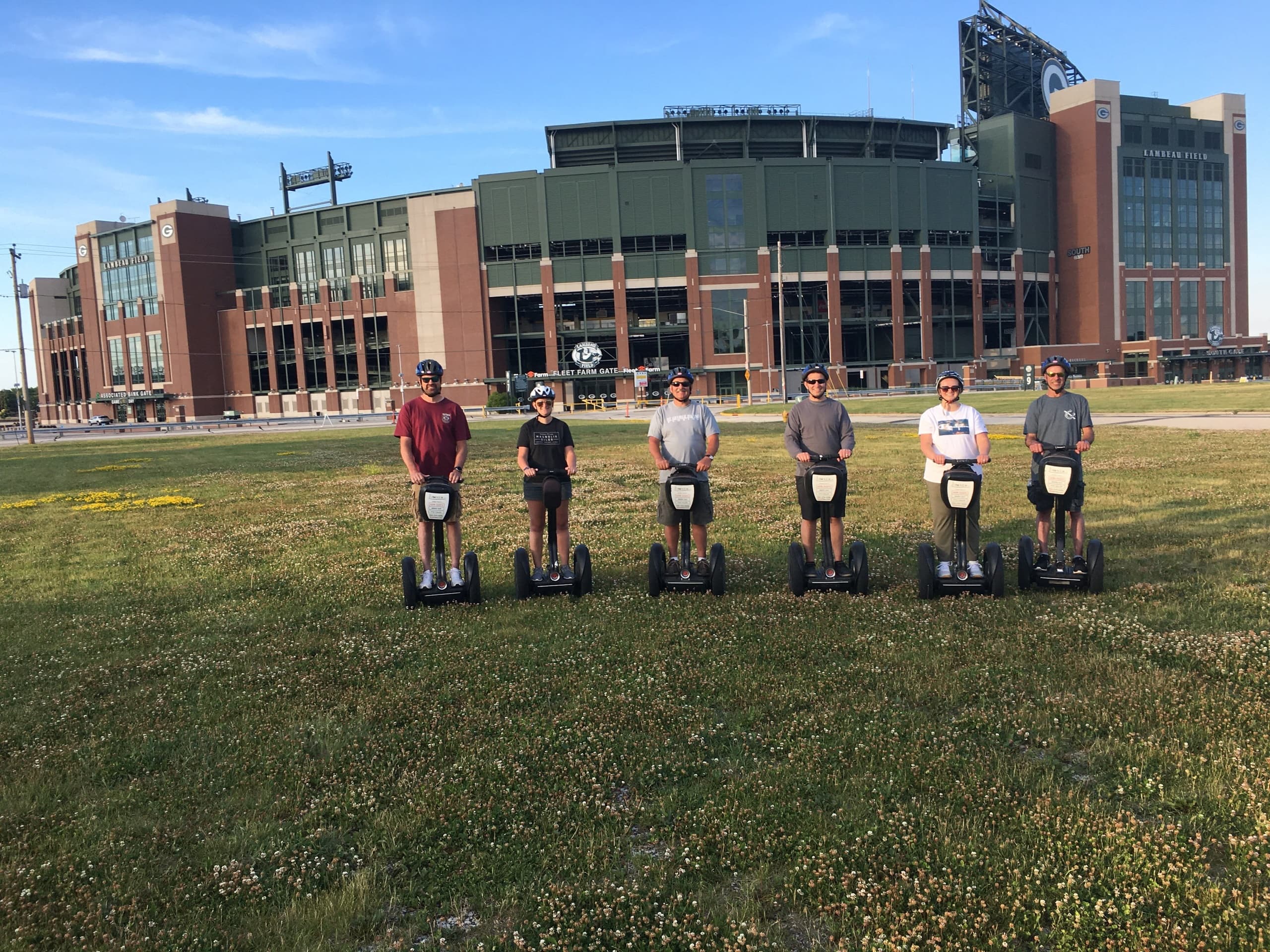 Segway Tours of Green Bay 2025 Football Draft Site