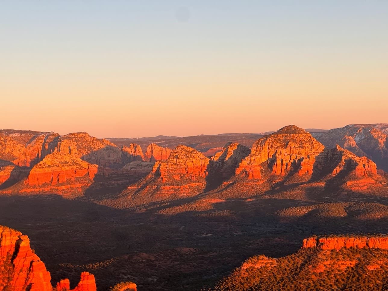 Mogollon Rim Sunset Helicopter Tour in Sedona