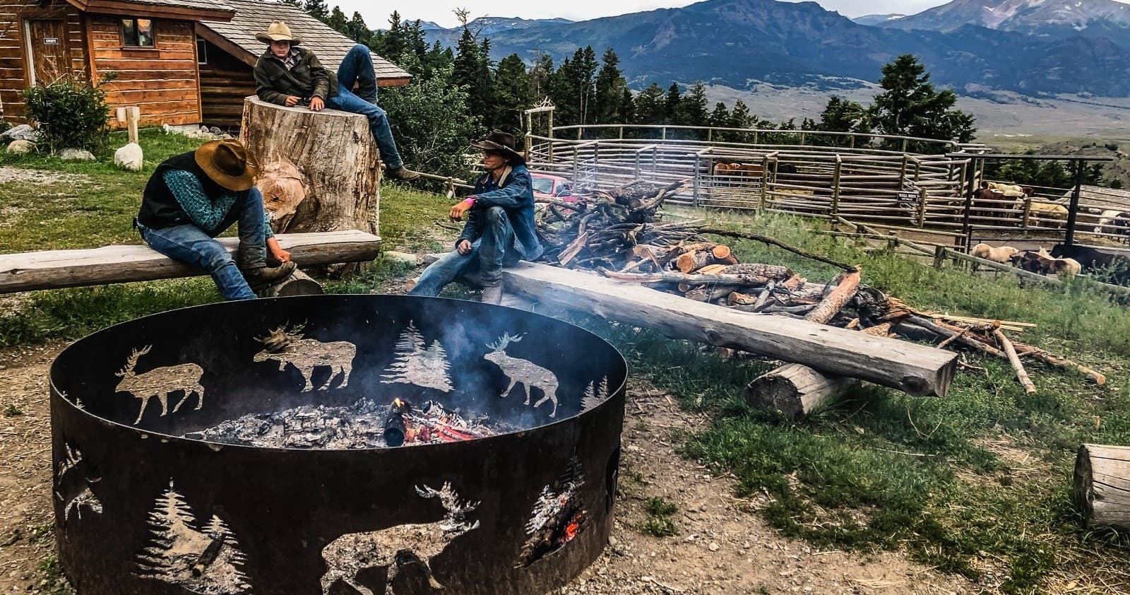 YRC Cowboy Cookout Dinner in Gardiner, Montana