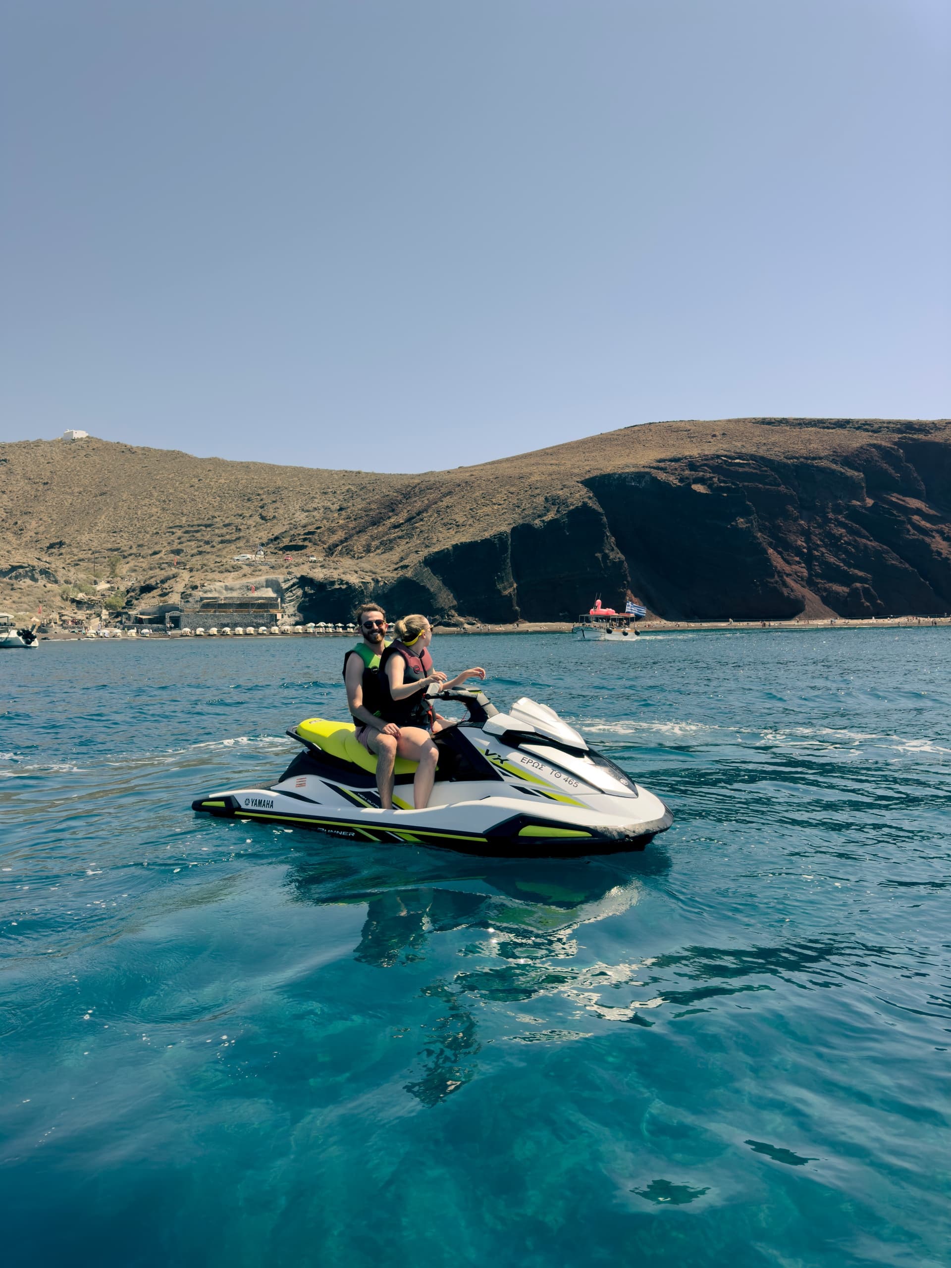 Santorini Jet Ski Beach Tour with Wavesports