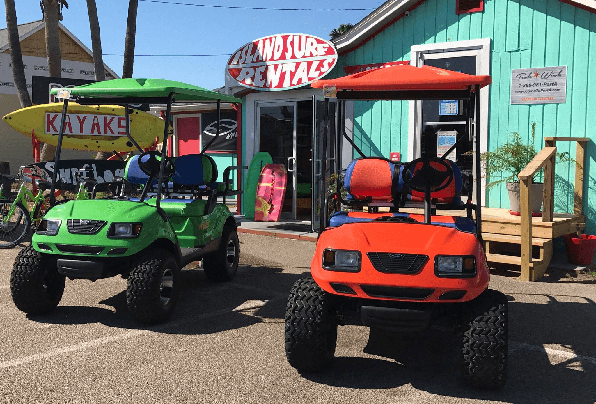 Land Adventures with Island Surf Rentals in Port Aransas