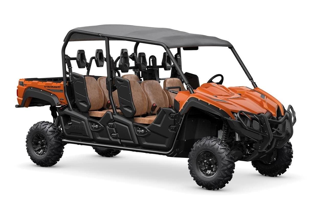 Six-passenger off-road UTV for rugged trail excursions