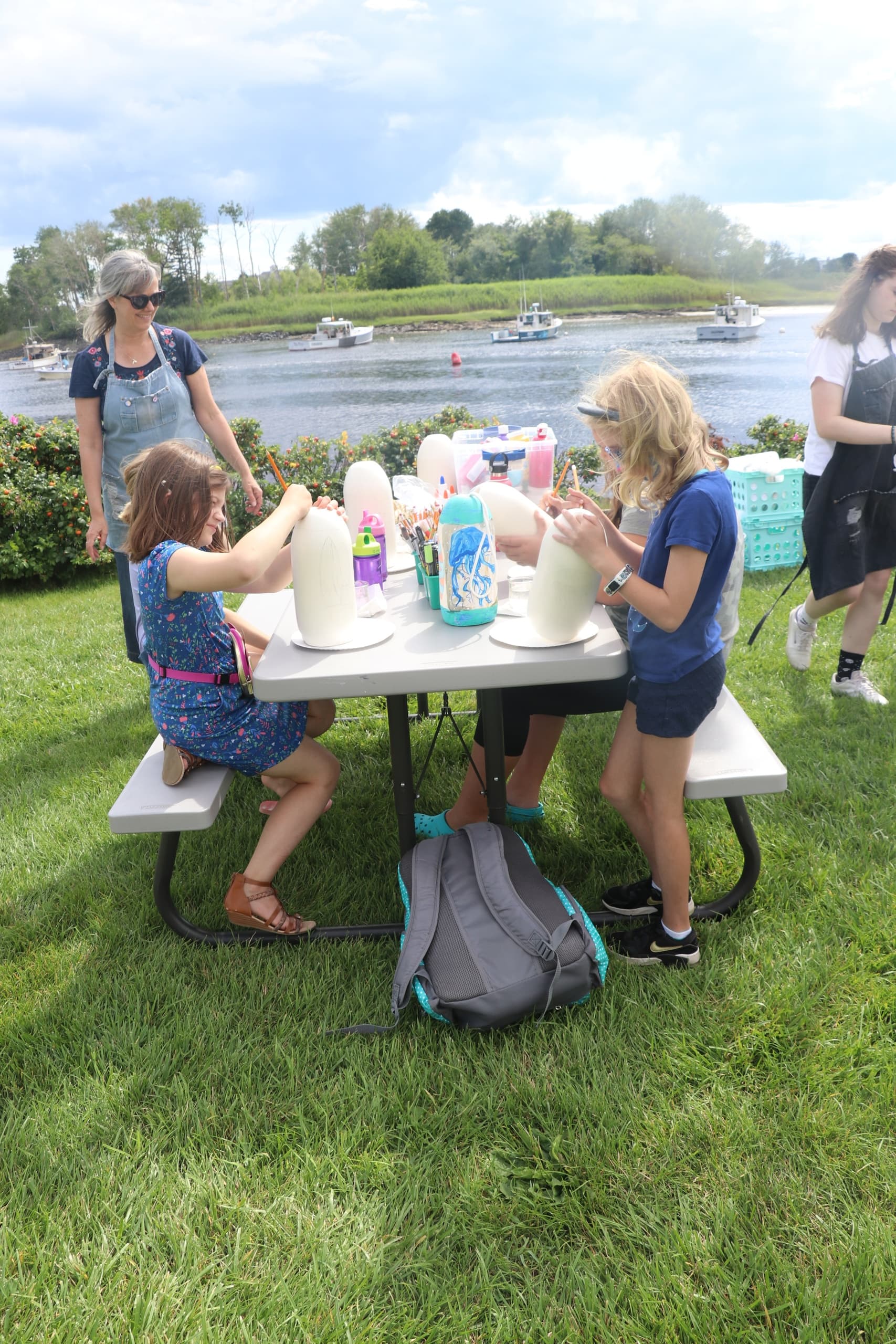 Land-Adventures at Nonantum Resort: Musical Instrument Craft Experience
