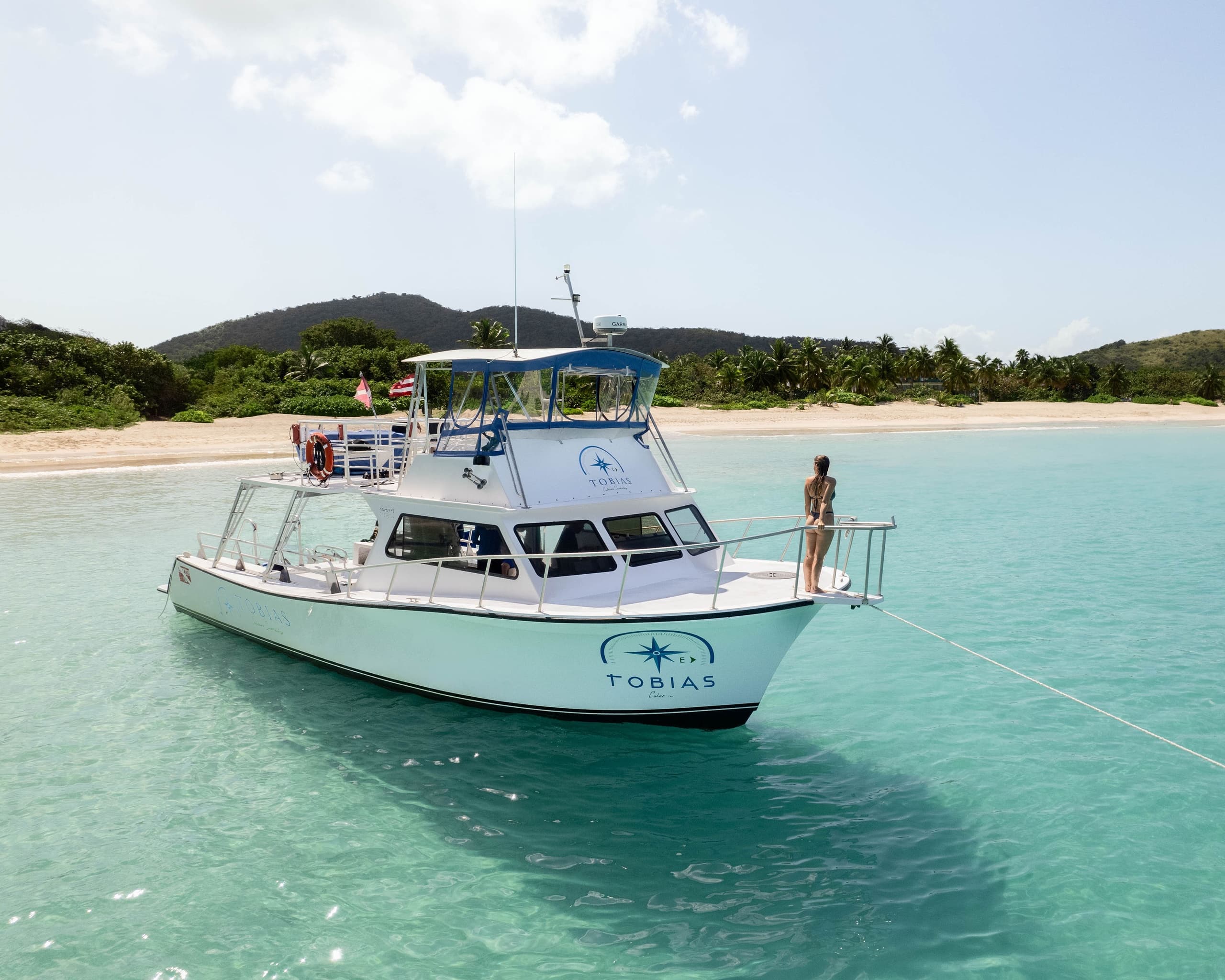 Tobias Culebra Power Boat Tour in Fajardo, Puerto Rico