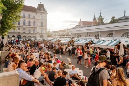 Culinary Tasting Menus at Ljubljana’s Odprta kuhna Market