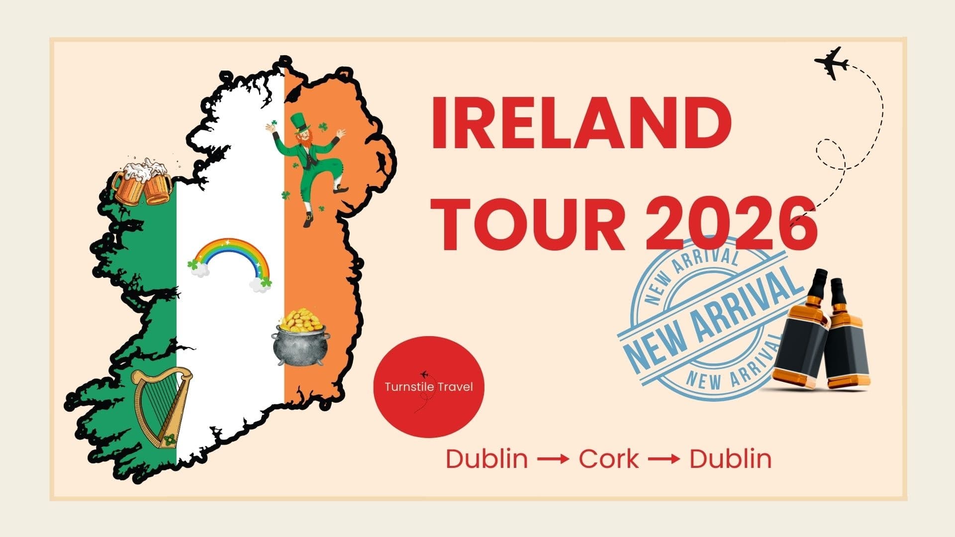 From Warehouse to Speakeasy: 8-Day Irish Whiskey Tour from Dublin to Cork