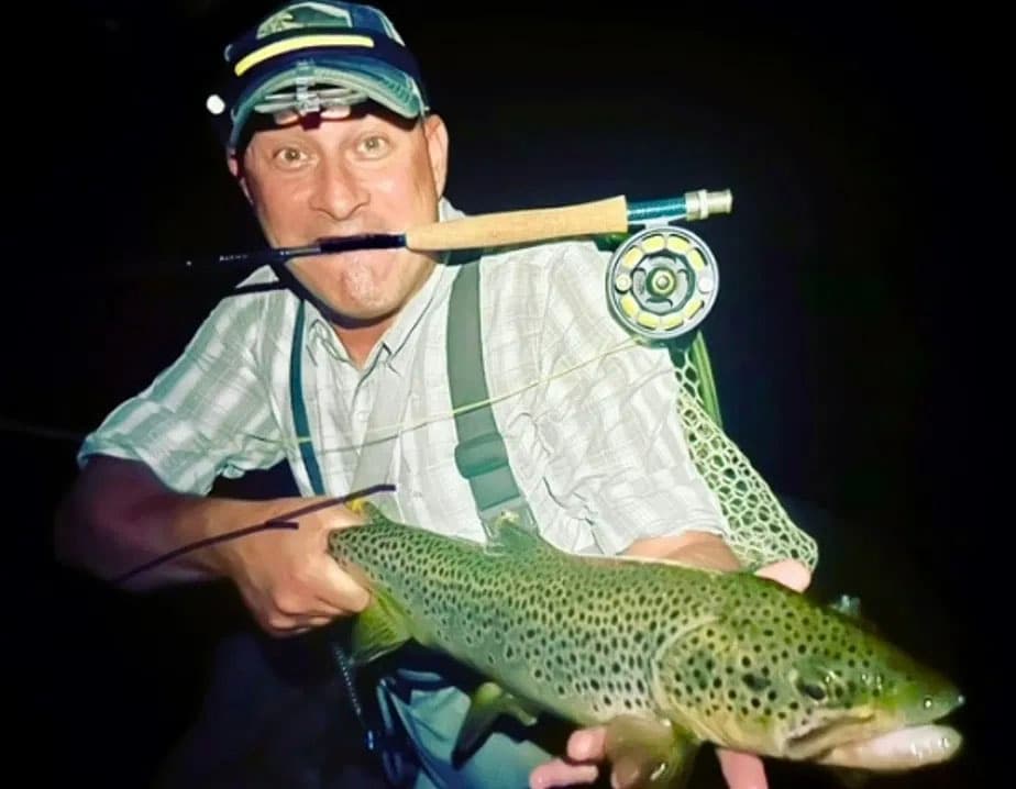 Fishing in the Lackawanna River with Precision Fly and Tackle