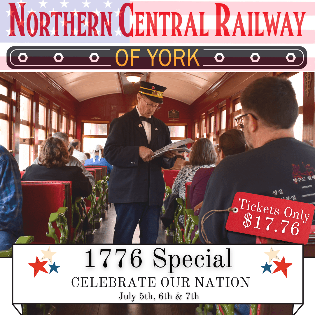 1776 Special: Historic Train Ride in New Freedom, PA