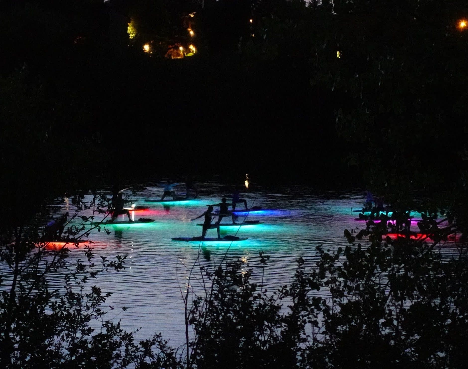 GLOWGA - Glowing Paddleboard Yoga | Events in City of the location | Water Activities