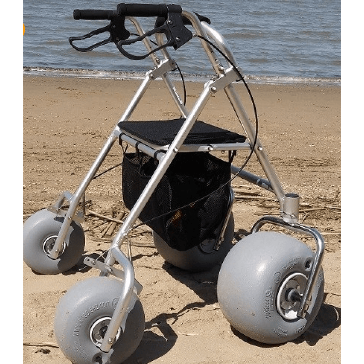 Experience Freedom on the Sand with Akamai Mobility's All-Terrain Rollator
