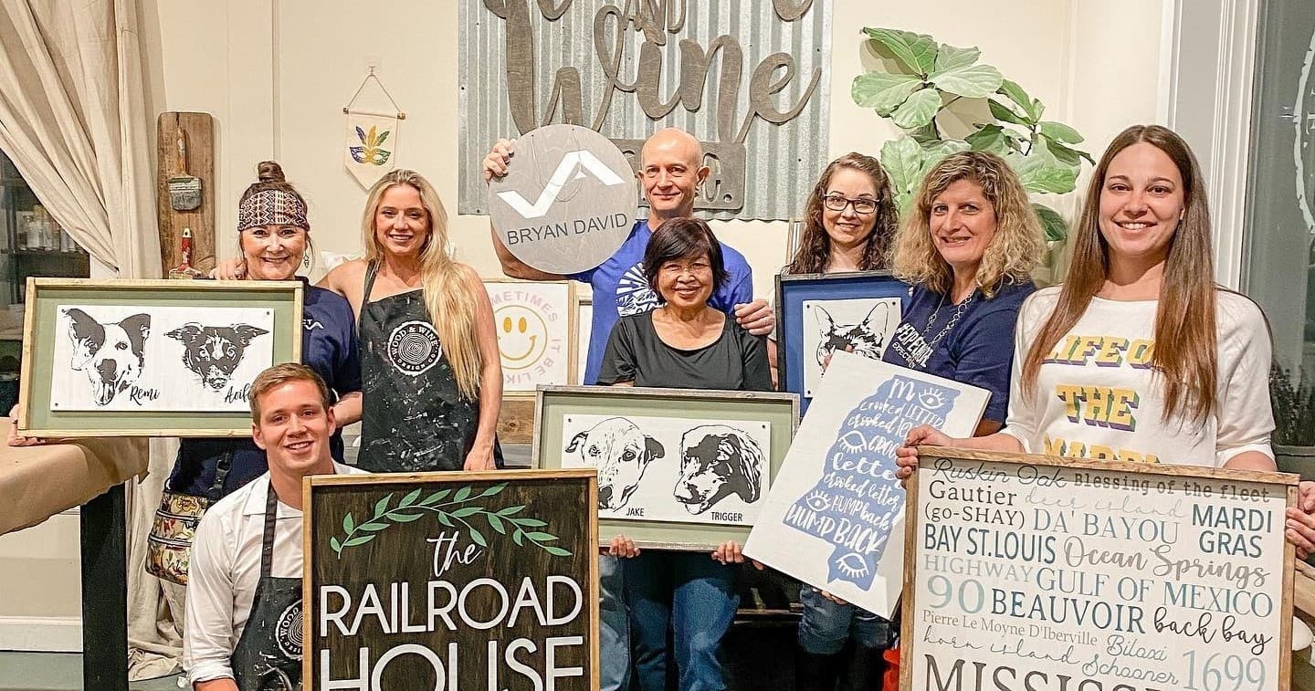Outdoor Crafting & Community at Wood & Wine Design Co.