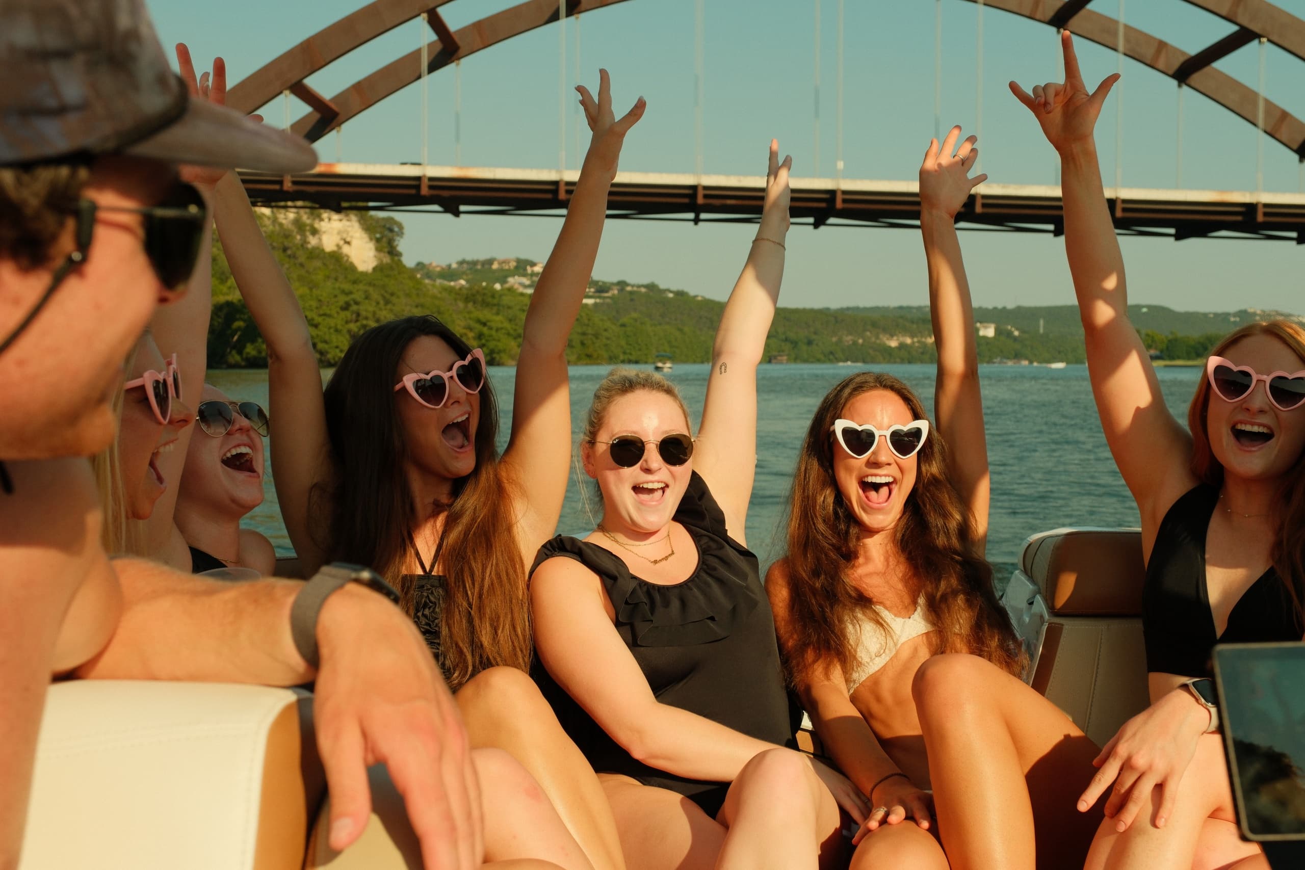 Surf & Cruise: 4-Hour Private Boat Charter on Lake Austin for Groups and Bachelorettes photo 1