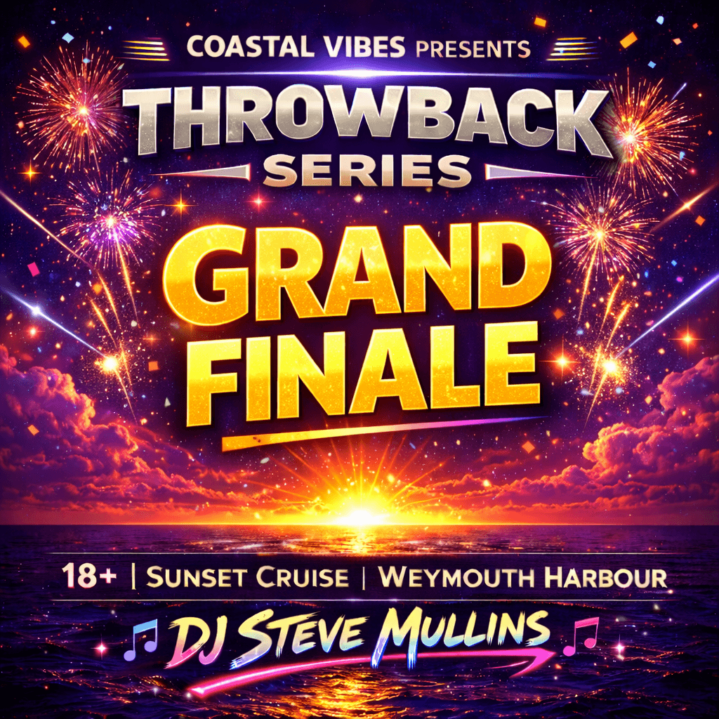 Throwback Series: Grand Finale — Sunset Party Cruise on Weymouth Bay