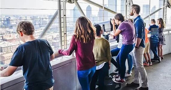 Guided Tours at Reunion Tower, Dallas Skyline Views